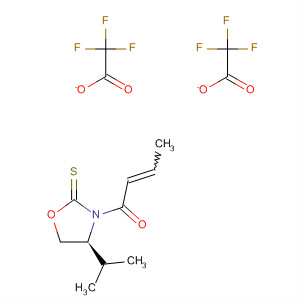 918287-86-2  2-Buten-1-one, 1-[(4S)-4-(1-methylethyl)-2-thioxo-3-oxazolidinyl]-,2,2,2-trifluoroacetate (1:2), (2Z)-