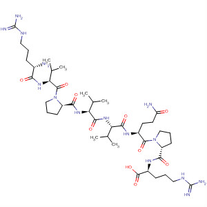 918298-43-8  L-Arginine, L-arginyl-L-valyl-L-prolyl-L-valyl-L-valyl-L-glutaminyl-L-prolyl-