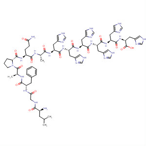 918298-44-9  L-Histidine,L-leucylglycyl-L-phenylalanyl-L-alanyl-L-prolyl-L-glutaminyl-L-alanyl-L-histidyl-L-histidyl-L-histidyl-L-histidyl-L-histidyl-