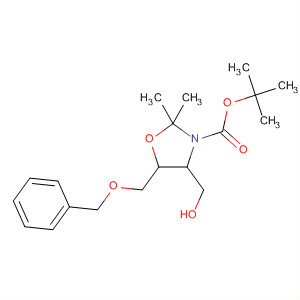 918299-93-1  3-Oxazolidinecarboxylic acid,4-(hydroxymethyl)-2,2-dimethyl-5-[(phenylmethoxy)methyl]-,1,1-dimethylethyl ester, (4S,5S)-