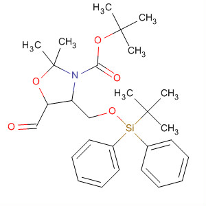 918299-96-4  3-Oxazolidinecarboxylic acid,4-[[[(1,1-dimethylethyl)diphenylsilyl]oxy]methyl]-5-formyl-2,2-dimethyl-,1,1-dimethylethyl ester, (4S,5S)-