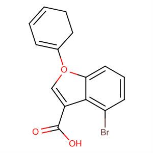 918304-67-3  3-Benzofurancarboxylic acid, 7-bromo-2,3-dihydro-3-phenyl-, (3R)-