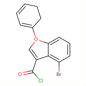 918305-05-2  3-Benzofurancarbonyl chloride, 7-bromo-2,3-dihydro-3-phenyl-