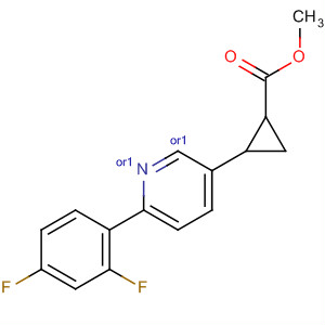 918305-53-0  Cyclopropanecarboxylic acid, 2-[6-(2,4-difluorophenyl)-3-pyridinyl]-,methyl ester, (1R,2R)-rel-