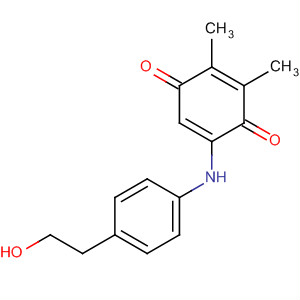 918306-79-3  2,5-Cyclohexadiene-1,4-dione,5-[[4-(2-hydroxyethyl)phenyl]amino]-2,3-dimethyl-
