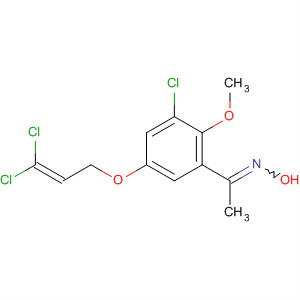 918311-08-7  Ethanone,1-[3-chloro-5-[(3,3-dichloro-2-propen-1-yl)oxy]-2-methoxyphenyl]-,oxime