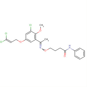 918311-51-0  Butanamide,4-[[[1-[3-chloro-5-[(3,3-dichloro-2-propen-1-yl)oxy]-2-methoxyphenyl]ethylidene]amino]oxy]-N-phenyl-