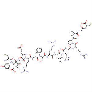 918314-83-7  L-Cysteine,L-cysteinyl-L-a-aspartyl-L-tyrosyl-L-a-glutamylglycyl-L-arginyl-L-phenylalanyl-L-seryl-L-arginyl-L-leucyl-L-histidylglycyl-L-arginyl-L-prolyl-L-prolylglycyl-