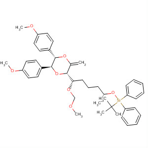 918328-69-5  2,4,10-Trioxa-11-silatridecane,5-[(2S,5S,6S)-5,6-bis(4-methoxyphenyl)-3-methylene-1,4-dioxan-2-yl]-9,12,12-trimethyl-11,11-diphenyl-, (5S,9R)-