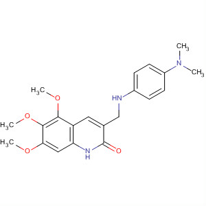 911105-88-9  2(1H)-Quinolinone,3-[[[4-(dimethylamino)phenyl]amino]methyl]-5,6,7-trimethoxy-