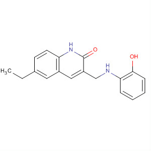 911106-36-0  2(1H)-Quinolinone, 6-ethyl-3-[[(2-hydroxyphenyl)amino]methyl]-