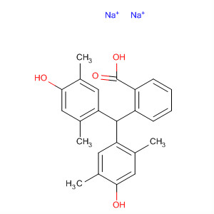 911213-03-1  Benzoic acid, 2-[bis(4-hydroxy-2,5-dimethylphenyl)methyl]-, disodiumsalt