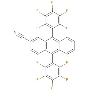 911222-05-4  2-Anthracenecarbonitrile, 9,10-bis(pentafluorophenyl)-