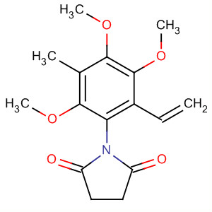 911222-20-3  2,5-Pyrrolidinedione, 1-(2-ethenyl-3,4,6-trimethoxy-5-methylphenyl)- 911222-20-3  2,5-Pyrrolidinedione, 1-(2-ethenyl-3,4,6-trimethoxy-5-methylphenyl)-