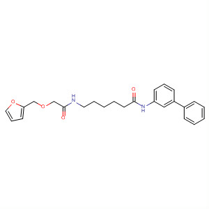 911358-73-1  Hexanamide, N-[1,1'-biphenyl]-3-yl-6-[[(2-furanylmethoxy)acetyl]amino]-