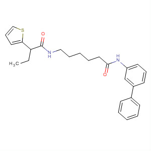 911359-08-5  2-Thiophenebutanamide, N-[6-([1,1'-biphenyl]-3-ylamino)-6-oxohexyl]-