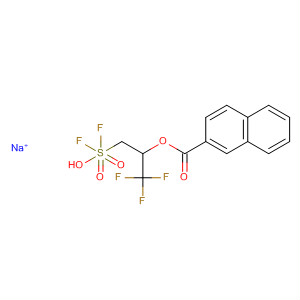 911683-77-7  2-Naphthalenecarboxylic acid, 1-(difluorosulfomethyl)-2,2,2-trifluoroethylester, sodium salt