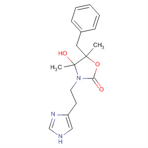 911689-36-6  2-Oxazolidinone,4-hydroxy-3-[2-(1H-imidazol-4-yl)ethyl]-4,5-dimethyl-5-(phenylmethyl)-