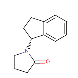 911718-08-6  2-Pyrrolidinone, 1-[(1R)-2,3-dihydro-1H-inden-1-yl]-
