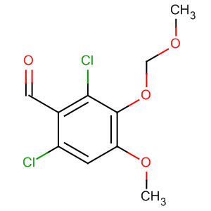 911718-16-6  Benzaldehyde, 2,6-dichloro-4-methoxy-3-(methoxymethoxy)-