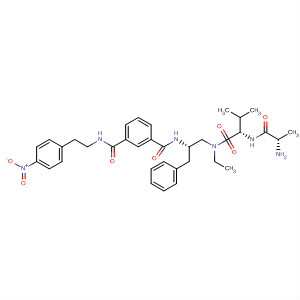 911787-76-3  L-Valinamide,N-[(2S)-2-[[3-[[[2-(4-nitrophenyl)ethyl]amino]carbonyl]benzoyl]amino]-3-phenylpropyl]-L-alanyl-N-ethyl-