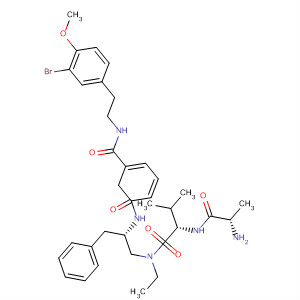 911787-88-7  L-Valinamide,N-[(2S)-2-[[3-[[[2-(3-bromo-4-methoxyphenyl)ethyl]amino]carbonyl]benzoyl]amino]-3-phenylpropyl]-L-alanyl-N-ethyl-