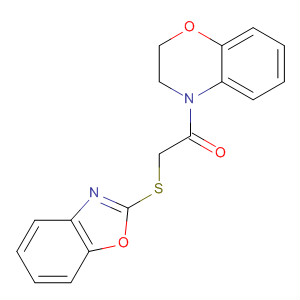 911821-82-4  2H-1,4-Benzoxazine, 4-[(2-benzoxazolylthio)acetyl]-3,4-dihydro-