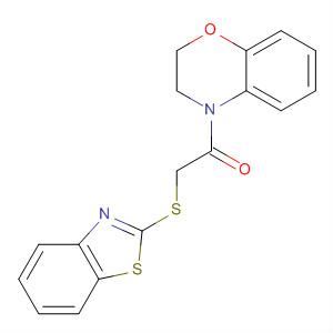 911821-86-8  2H-1,4-Benzoxazine, 4-[(2-benzothiazolylthio)acetyl]-3,4-dihydro-