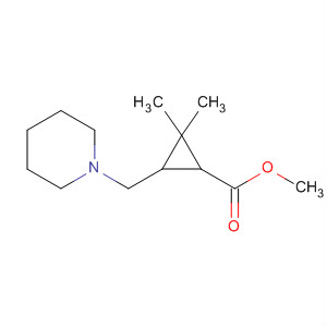 912267-11-9  Cyclopropanecarboxylic acid, 2,2-dimethyl-3-(1-piperidinylmethyl)-,methyl ester, (1R,3S)-