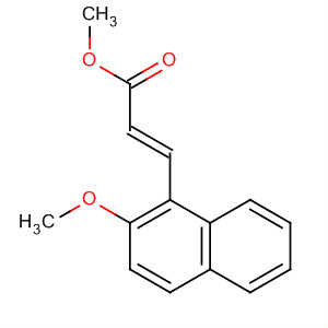 912286-65-8  2-Propenoic acid, 3-(2-methoxy-1-naphthalenyl)-, methyl ester, (2E)-