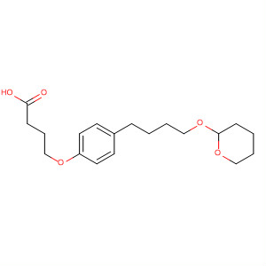 912338-93-3  Butanoic acid, 4-[4-[4-[(tetrahydro-2H-pyran-2-yl)oxy]butyl]phenoxy]-