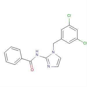 912343-06-7  Benzamide, N-[1-[(3,5-dichlorophenyl)methyl]-1H-imidazol-2-yl]-