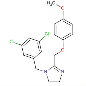 912343-42-1  1H-Imidazole,1-[(3,5-dichlorophenyl)methyl]-2-[(4-methoxyphenoxy)methyl]-