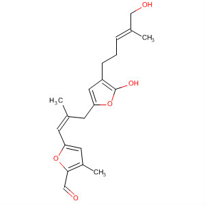 912344-22-0  2-Furancarboxaldehyde,5-[(1Z)-3-[(2S)-2,5-dihydro-4-[(3E)-5-hydroxy-4-methyl-3-pentenyl]-5-oxo-2-furanyl]-2-methyl-1-propenyl]-3-methyl-