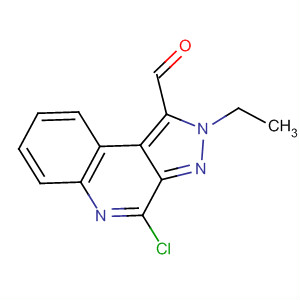 912447-61-1  2H-Pyrazolo[3,4-c]quinoline-1-carboxaldehyde, 4-chloro-2-ethyl-