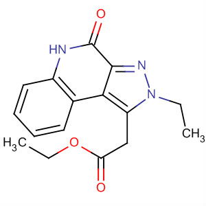 912447-74-6  2H-Pyrazolo[3,4-c]quinoline-1-acetic acid, 2-ethyl-4,5-dihydro-4-oxo-,ethyl ester