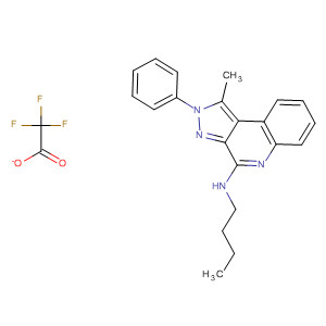 912450-83-0  2H-Pyrazolo[3,4-c]quinolin-4-amine, N-butyl-1-methyl-2-phenyl-,trifluoroacetate