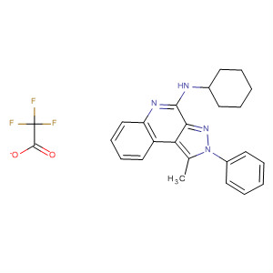 912450-91-0  2H-Pyrazolo[3,4-c]quinolin-4-amine, N-cyclohexyl-1-methyl-2-phenyl-,trifluoroacetate