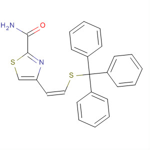 912639-64-6  2-Thiazolecarboxamide, 4-[(1Z)-2-[(triphenylmethyl)thio]ethenyl]-