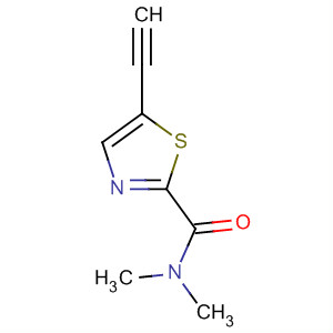 912639-83-9  2-Thiazolecarboxamide, 5-ethynyl-N,N-dimethyl- 912639-83-9  2-Thiazolecarboxamide, 5-ethynyl-N,N-dimethyl-