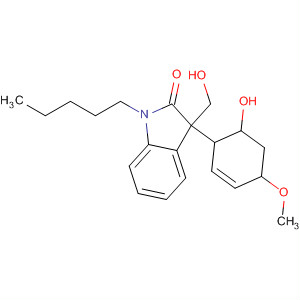 912668-98-5  2H-Indol-2-one,1,3-dihydro-3-(2-hydroxy-4-methoxyphenyl)-3-(hydroxymethyl)-1-pentyl- 912668-98-5  2H-Indol-2-one,1,3-dihydro-3-(2-hydroxy-4-methoxyphenyl)-3-(hydroxymethyl)-1-pentyl-