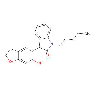 912669-94-4  2H-Indol-2-one,3-(2,3-dihydro-6-hydroxy-5-benzofuranyl)-1,3-dihydro-1-pentyl- 912669-94-4  2H-Indol-2-one,3-(2,3-dihydro-6-hydroxy-5-benzofuranyl)-1,3-dihydro-1-pentyl-