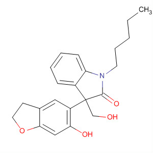 912669-95-5  2H-Indol-2-one,3-(2,3-dihydro-6-hydroxy-5-benzofuranyl)-1,3-dihydro-3-(hydroxymethyl)-1-pentyl- 912669-95-5  2H-Indol-2-one,3-(2,3-dihydro-6-hydroxy-5-benzofuranyl)-1,3-dihydro-3-(hydroxymethyl)-1-pentyl-