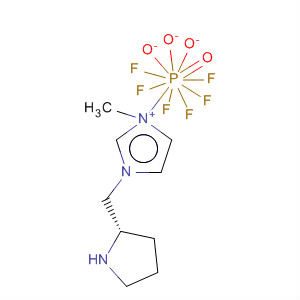 912840-98-3  1H-Imidazolium, 1-methyl-3-[(2S)-2-pyrrolidinylmethyl]-,hexafluorophosphate(1-)