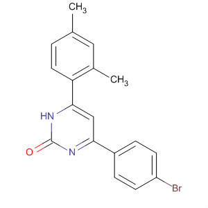 912960-74-8  2(1H)-Pyrimidinone, 4-(4-bromophenyl)-6-(2,4-dimethylphenyl)- 912960-74-8  2(1H)-Pyrimidinone, 4-(4-bromophenyl)-6-(2,4-dimethylphenyl)-