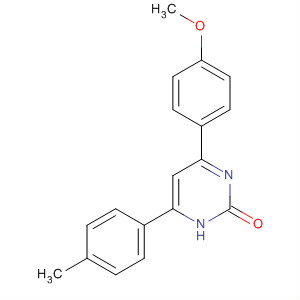 912960-77-1  2(1H)-Pyrimidinone, 4-(4-methoxyphenyl)-6-(4-methylphenyl)- 912960-77-1  2(1H)-Pyrimidinone, 4-(4-methoxyphenyl)-6-(4-methylphenyl)-