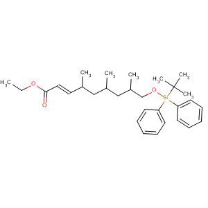 913183-39-8  2-Nonenoic acid,9-[[(1,1-dimethylethyl)diphenylsilyl]oxy]-4,6,8-trimethyl-, ethyl ester,(2E,4S,6S,8S)-