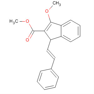 913192-93-5  1H-Indene-2-carboxylic acid, 3-methoxy-1-[(1E)-2-phenylethenyl]-,methyl ester, (1S)-