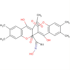 913334-38-0  2H-1-Benzopyran-3-acetaldehyde,4-hydroxy-a-(4-hydroxy-6,7-dimethyl-2-oxo-2H-1-benzopyran-3-yl)-6,7-dimethyl-2-oxo-, a-oxime