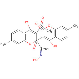 913334-40-4  2H-1-Benzopyran-3-acetaldehyde,4-hydroxy-a-(4-hydroxy-7-methyl-2-oxo-2H-1-benzopyran-3-yl)-7-methyl-2-oxo-, a-oxime